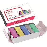 Color Stapler Binding Tool 24/6 Universal 12# Suitable For Office School Students Stationery Binding Supplies