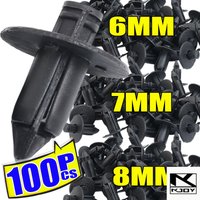 kkjoy Metal U Type Retainer Clips for Splash Shield Engine Undertray used for automobiles