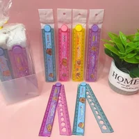 4Pcs/Lot Capybara Cartoon 30cm Cute Animal Folding Ruler Multifunction DIY Drawing Rulers Kids Office School Stationery gift