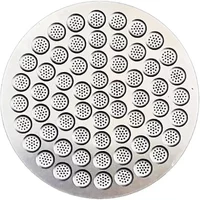 51/53/58mm Reusable Dual Layer Espresso Puck Screen Uniform Flow Control Coffee Filter Mesh Plate Espresso Portafilter Basket