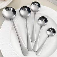 Silver Stainless Steel Tea Spoons Set Of 4 Espresso Spoon Durable Dishwasher Safe Small Coffee Spoons Mini Spoon For Dessert