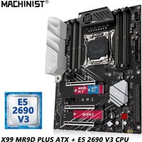 MACHINIST X99 Motherboard Combo With Intel Xeon E5 2699 V4 LGA 2011-3 CPU and DDR4 32GB RAM memory Kit USB3.0 E5 MR9D PLUS ATX