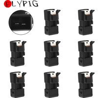 Black 8Pcs LS1 EV1 To EV6 EV14 USCAR Adapts LS2 LS3 LSX LT1 Fuel Injector Connectors Adapters