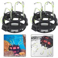 2pcs Double-Hook For Rig Fishing Hooks Catfishs Rig Saltwater Fishing Hooks For All Skill Levels Fishing Tools Parts