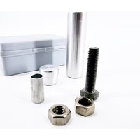 Escape Screw Brass Bolt Off Nut Box - Magic Tricks Stage Magic Trick Fun Close-Up Magic Toys Easy To Play Accessories Illusions