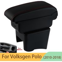VW POLO Mk5 6R Vento Auto-Armlehnenbox 2010-2018 Neue Aufbewahrungsbox Nachrüstung Innenausstattung Zubehör für Volkswagen POLO