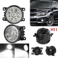 LED Fog Light For Citroen Ford Honda Suzuki Isuzu Mitsubishi Renault Auto Car Fog Lamp 8000LM 30W White 12V Waterproof