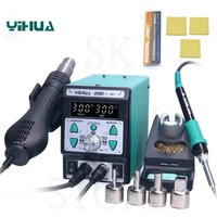 YIHUA 8786D I 899D II Soldering Iron Hot Air Soldering Station DIY Digital Rework Station Phone Repair BGA SMD Welding Station