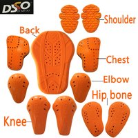 CE Level 1 / 2 Armor Motorcycle Jacket Insert Protectors DSO Moto Jeans Knee Pads Crotch Board Riding Protective Gear