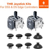 2/8PCS CHARM FOCUS TMR Electromagnetic Joystick, Suitable for PS5/PS5 Edge Controller Replacement Anti Drift Simulation Finger