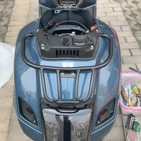 Tylny bagażnik z uchwytem dla pasażera do Vespa GTS300 GTS250 GTV300 GTS GTV 300 250 2008-2023