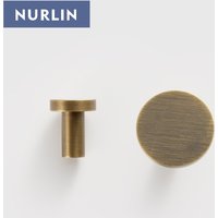 Nurlin Solid Brass Plain Modern Style Antique Bronze Szafka kuchenna Szafa Szuflada Gałki Uchwyt meblowy T-bar