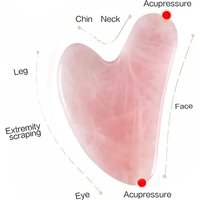 SPA Massage Resin Beeswax Guasha Scraping Heart Shape Massage Scraper Face Massager Acupuncture Gua Sha Eye Face Board SPA Tools
