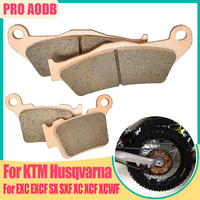 Motocross Front Rear Brake Pads For KTM EXC EXCF SX SXF 85 125 250 300 350 450 XC XCF XCWF Tpi Enduro Dirt Pit Bike 2003-2023