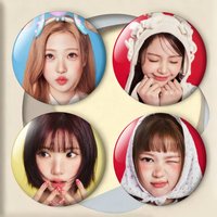 Idol H-Hearts2Hearts Badges 25 32 44 58 75 mm Round Fans Collect Friends Gifts Brooch Souvenir