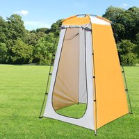 Privacy Tent Mobile Toilet for 1 Person Waterproof Portable Shelter Changing Tent Shower Tent for Hiking Picnic RV Camping