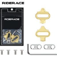 AliExpress riderace RIDERACE Mountain Bike Shoes Cleats for Shimano SH51 SPD MTB Bicycle Cleats Multi-Release Spd Pedal Cycling Shoes Clips Set