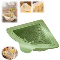 New Magnetic Sink Drain Basket Triangle Multifunctional Food Waste Filter Basket Kitchen Sink Trash Boxes Kitchen Supplies
