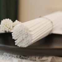 50pcs D3/4/5mm White Fiber Rattan Sticks Essential oil Reed Diffuser Sticks Aromatic Sticks for Home Fragrance Air Freshener
