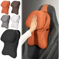 Car Neck Pillow For Driving Fatigue Relief Memorys Foam Car Neck Pillow Cushion Removable And Washable Cover For Easy Cleaning