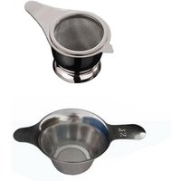 1PC Hot Sale Stainless Steel Tea Strainer Fine Mesh Chinese Kung Fu Tea Leaf Funnel Filter Kitchen Accessories Funnel Filter Tea
