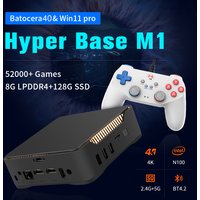 Retro Video Game Console WIN 11 Pro & Batocera OS N100 MINI PC Box 2TB Hard Drive 52000+ Games 80+ Emulators for PS3/PS2/PS1/WII
