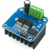 Double BTS7960 43A H-bridge High-power Motor Driver module/smart car/XZG