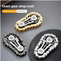 AliExpress NONE New Sprockets Flywheel Fingertip Gyro Fidget Spinner Antistress Anxiety Metal Bike Chains EDC Spinner Fidget Toys For Adult