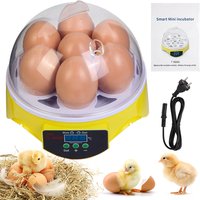 Intelligent Small-Sized 7-Piece Automatic Constant Temperature Incubator For Incubating Chickens, Ducks And Quails.