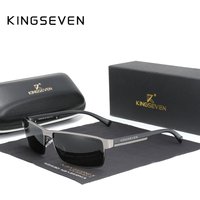 KINGSEVEN nouvelles lunettes de soleil photochromiques hommes caméléon polarisées pilote lunettes de soleil conduite lunettes carrées hommes lunettes de soleil mâle