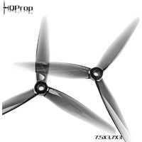 HQProp 7.5X3.7X3 7.5Inch 3-blade 5mm Shaft Racing Propeller Poly Carbonate for RC FPV Freestyle 7inch Long Range Drones DIY Part