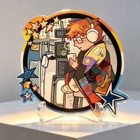 Project Hail Mary Ryland Grace Acrylic Pin with Stand | Cosplay Badge Brooch for Backpacks Jackets Book Fans Collectible Gift