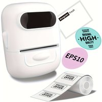 Makrlife P50 Thermo-Etikettendrucker, Business-Etikettendrucker, individuelle Aufkleberdruckmaschine für den Heimgebrauch, DIY-Aufkleber, kommerziell