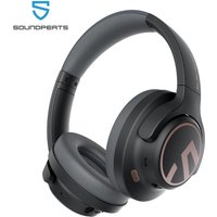SoundPEATS Space Headphones Bluetooth 5.3 Hybrid Active Noise Cancelling Wireless Headphone,123H Play,Mic,Multipoint Connection