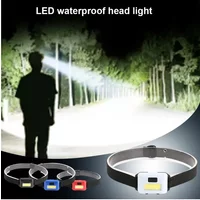 AliExpress NONE Waterproof Headlamp - 3 Modes LED Head Torch for Cycling/Fishing/Camping,Tourism Equipment Mini Camping Light Headlight
