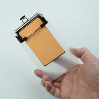 Portable Transparent Clipboard with Built-in Hanging Hook Mini Clear Writing Board Hanging Hole Design Office School Supplies