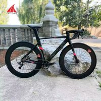 AliExpress NONE City Road Bicycle Racing Road Bike Inner Cable Aluminum Alloy Frame 8s 700C Racing Road Bike Wheelset