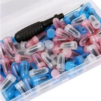 Tire Repair Rubber Nail Car Motorcycle Vacuum Tyre Repair Nails Spiral Rubber Nails Self Service Screw Plug Fast Tool