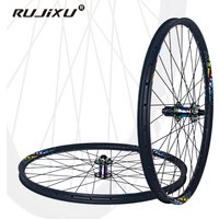 AliExpress RUJIXU MTB 32Holes Bike Wheelset 26 27.5 29 inch Disc Brake MTB Bicycle AM Enduro DH Wheelset Hub 100 142 Thru Axle 135Q