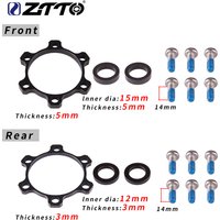 ZTTO Bicycle Boost Hub Adapter Change 12x142 to 148 15x100 to 110 110 148 Bike Hub Spacer Washer 6 Bolt standard Thru Axle 15mm
