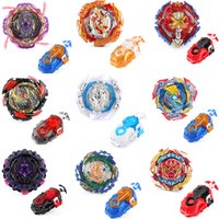 Metal Spinning Top Battle Gyro Toy con Set de Lanzador de Cuerda Gift For Kids Fast Spinning Gyro Toy Birthday Gift