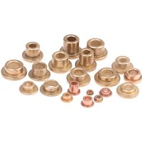 CPI-5pcs Mini Brass Bushing Shaft 1mm 2mm 3mm 4mm 5mm Rudder Flange Shafting Sleeve Bearing for RC Bait Boat DIY Model Accessor