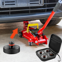 For Tesla Model 3 Y X Y Rubber Lifting Jack Pads Rubber Pucks Chassis Lift Stands Adapter CaseLifting Support Tool Accessories