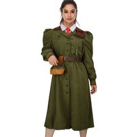 The Musical Miss Agatha Trunchbull Uniform Matilda Green Halloween Party Cosplay Costume Women's Full Set In Stock Takerlama