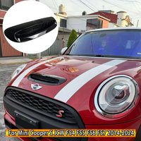For Mini Cooper S JCW F54 F55 F56 F57 2014-2024(Not For R55 R56 ) Front Engine Bonnets Hood Scoop Air Outlet Vent Cover Trim