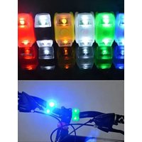 AliExpress NONE Bicycle Silicone LED Flashing Night Riding Warning Light Skateboard Light Outdoor Cycling Gear Safety Tail Light