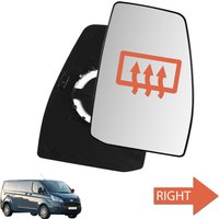 Right Side Wing Door Mirror Glass Heated Convex For Ford Transit Custom 2012-2021 Rearview Mirror