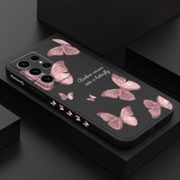 Beautiful daisy Phone Case For Samsung Galaxy S26 S25 S24 Plus Ultra Liquid Silicone Cover