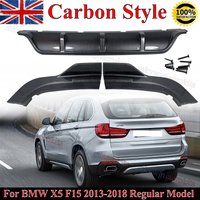 Replace For BMW F15 X5 Rear Bumper Base Model Diesel SUV 2014 2015 2016 2018 Front Bumper Lip Splitter Diffuser Spoiler