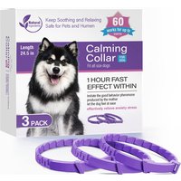 New 38/62CM Pet Calming Collar Cat And Dog Relieve Anxiety Protection Retractable Collars For Puppy Kitten Large Dogs Accessorie
